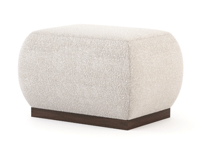 CLUB - Upholstered rectangular fabric pouf _ Stylish Club